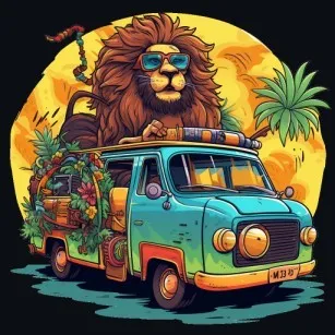 driving-lion